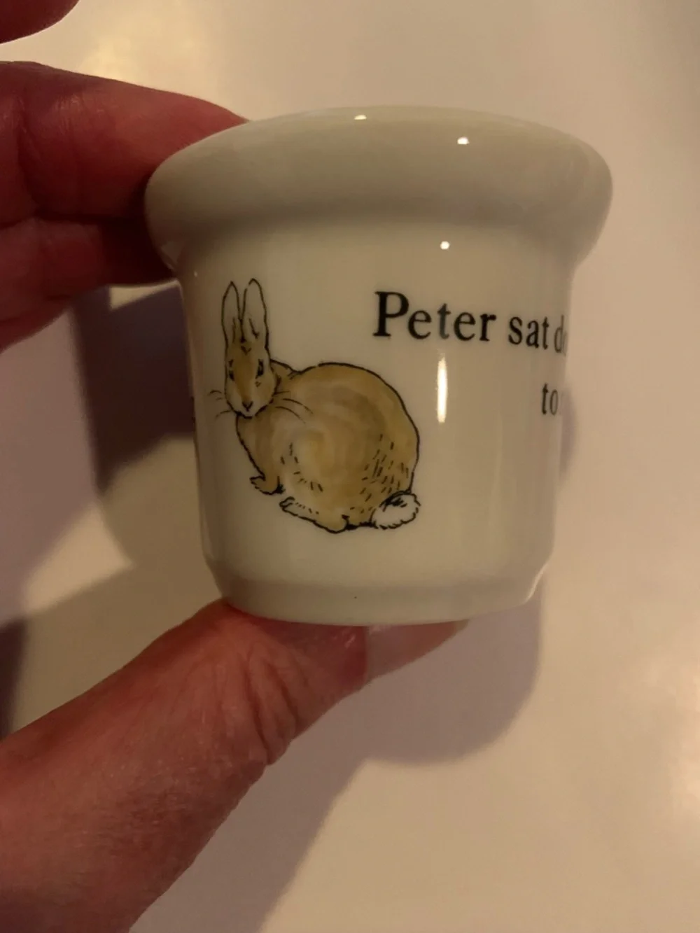 Vintage 90’s Wedgwood Peter Rabbit 6pc Nursery Set Made In England Heirloom